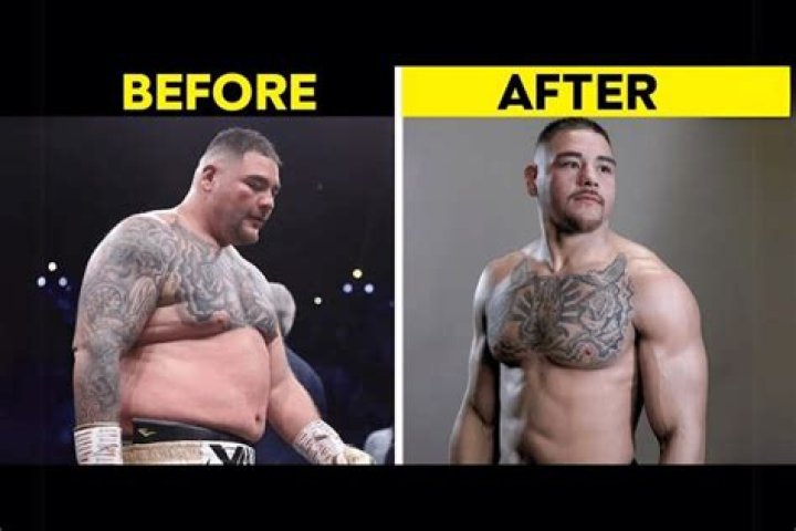 Andy Ruiz Jr Legs Weight Loss Before