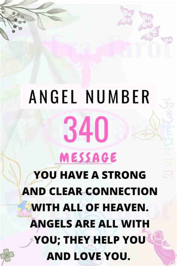 Angel Number 340 Meaning