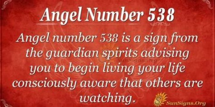 Angel Number 538 Meaning: Good Lifestyles