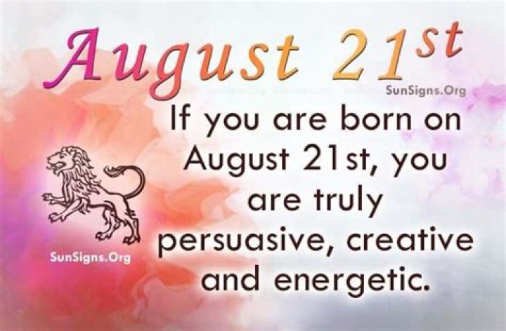 August 21 Famous Birthdays - SunSigns.Org
