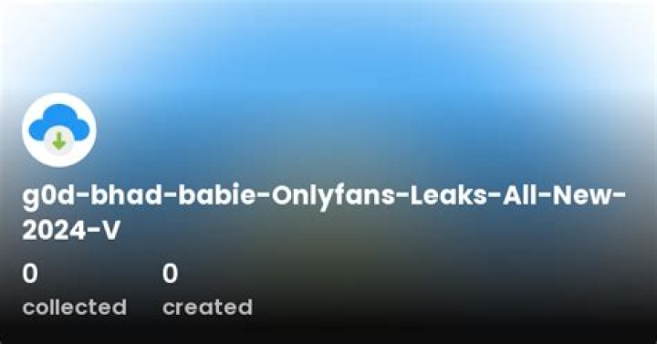 Bhad Bhabie's OnlyFans Leak Exposed
