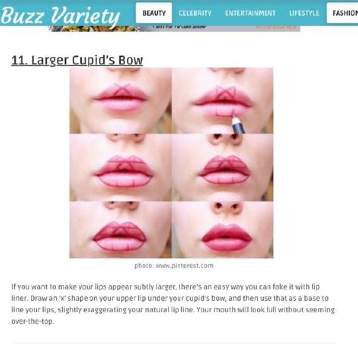 Discover The Secrets Of Achieving A Bow-Shaped Pout