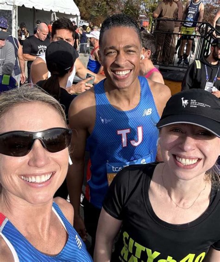 GMAs Amy Robach, T.J. Holmes Ran Marathon Together Before Scandal |