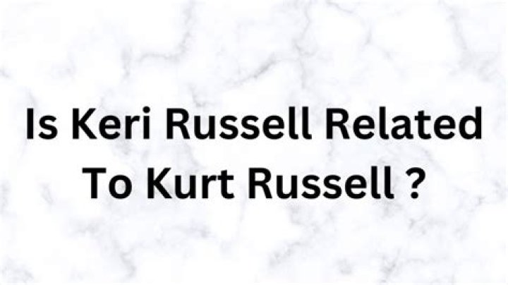 Keri Russell And Kurt Russell's Family Connection Exposed