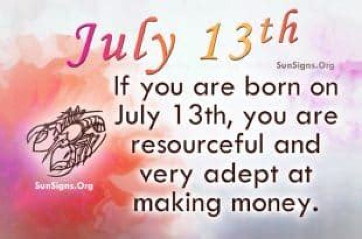 July 13 Famous Birthdays - SunSigns.Org