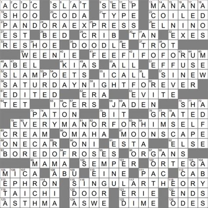 Justice League actor Jason Crossword Clue