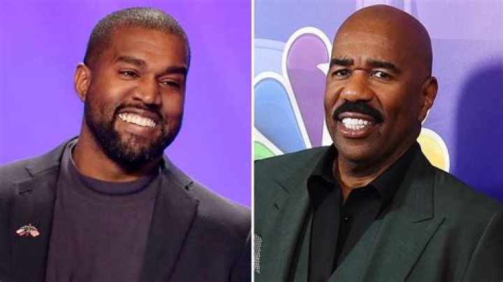 Kanye West Hangs With Steve Harvey After Family Drama ·