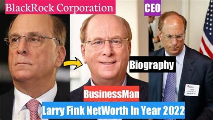 Unveiling Larry Fink's Net Worth: Discoveries And Insights