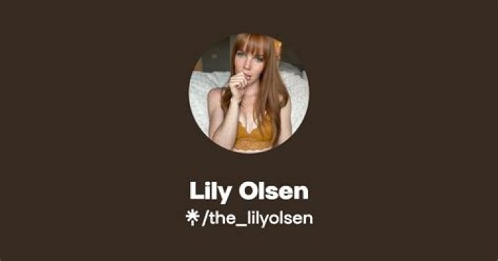 Unveiling The Truth: Lily Olsen's OnlyFans Leak