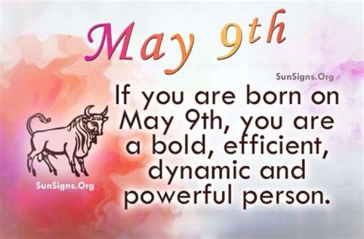 May 9 Famous Birthdays - SunSigns.Org