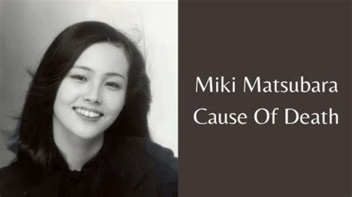 Miki Matsubara's Cause Of Death Explored