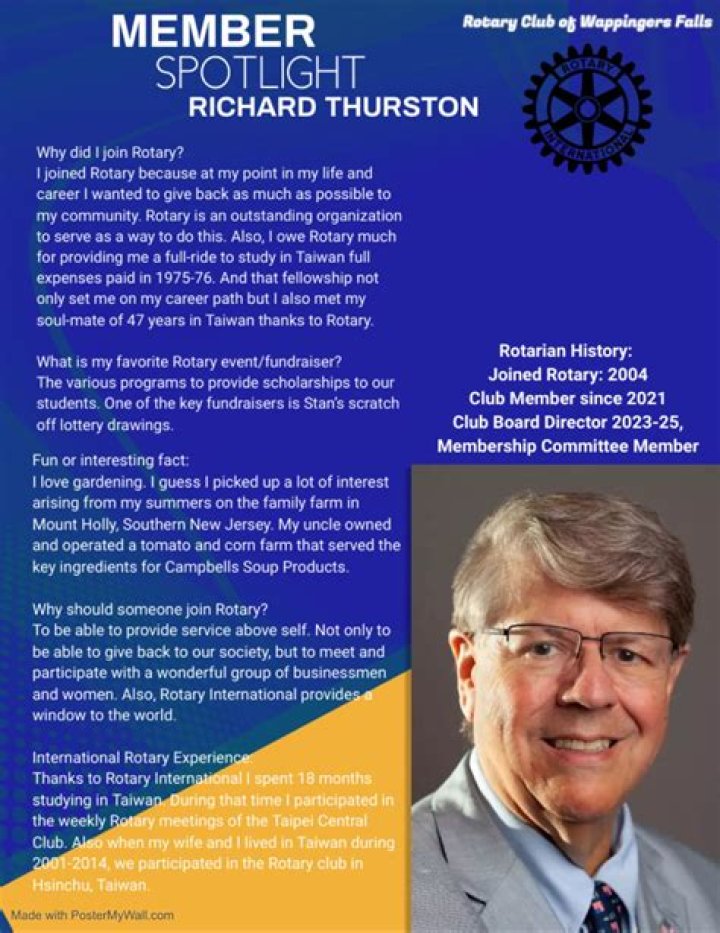 Richard Thurston S Biography Net