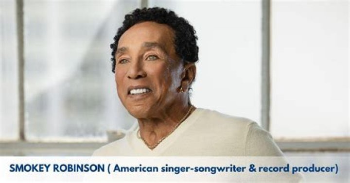 Smokey Robinson - Bio, Age, net worth, height, Wiki, Facts and Family