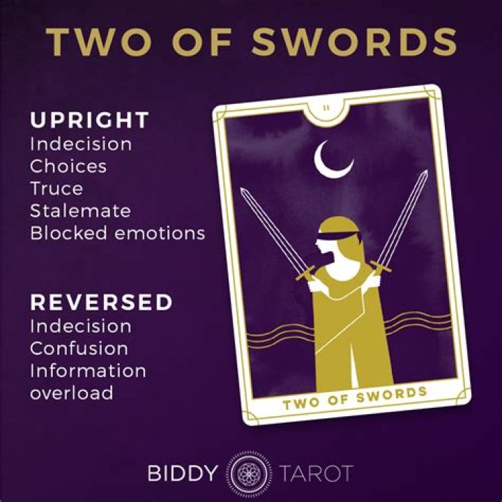 Two Of Swords Meanings: Decide Decisively