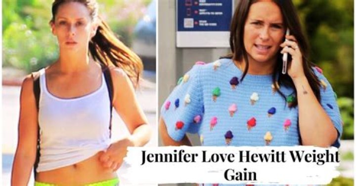Unveiling The Truths And Impact Behind Jennifer Love Hewitt's Weight Gain ·