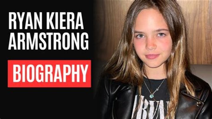 Who Are Ryan Kiera Armstrongs Parents? Everything We Know About The Young Actress